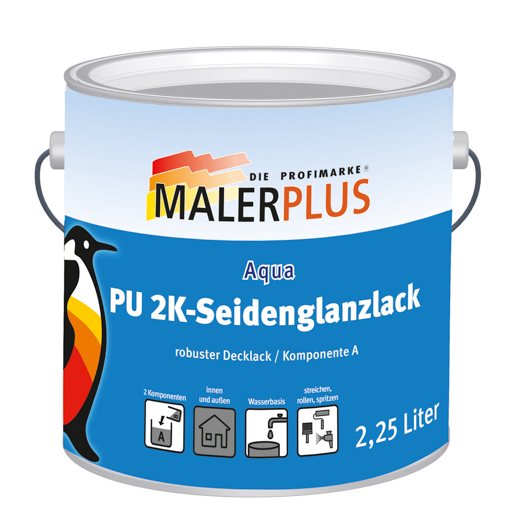 MPLUSMix Aqua PU 2K SG Lack 900 ml Base 3